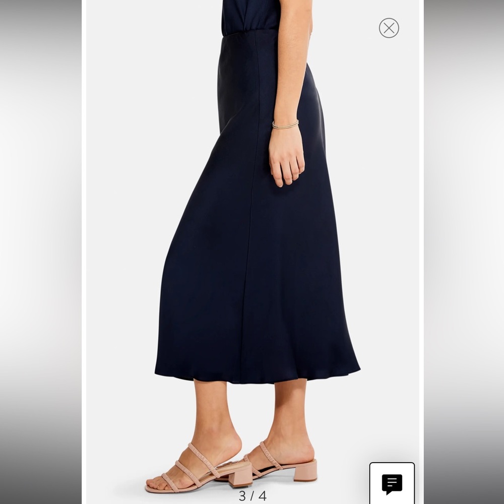 🌷 Nic+Zoe Crepe A-Line Skirt #93 - Picture 4 of 8